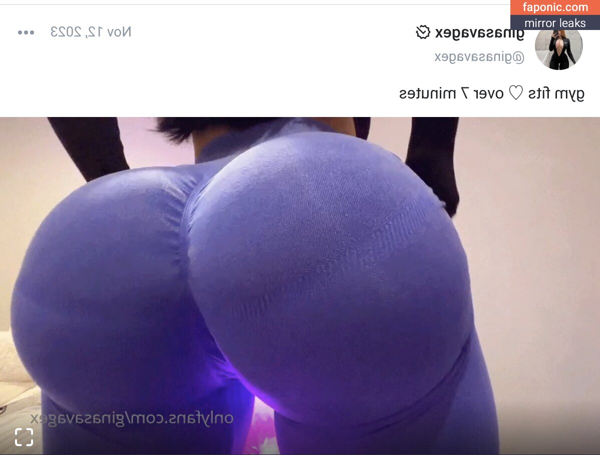 Gina Savage, Ginasavagex, https: Vazamentos de Nudes OnlyFans Foto #8