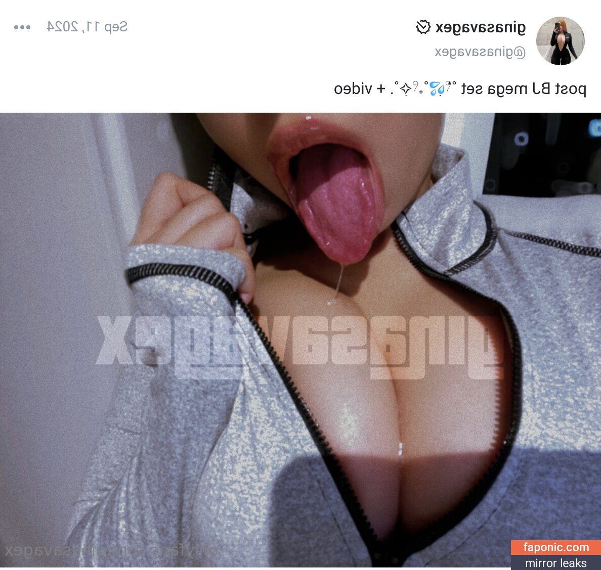 Gina Savage, Ginasavagex, https: Vazamentos de Nudes OnlyFans Foto #15