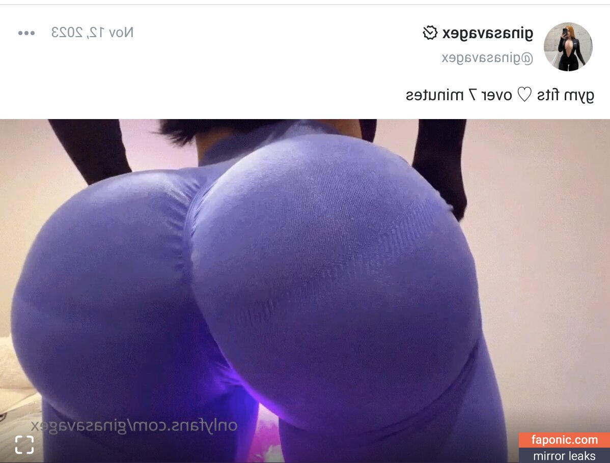Gina Savage, Ginasavagex, https: Vazamentos de Nudes OnlyFans Foto #21